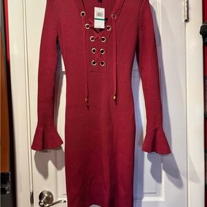 Michael Kors dress - Color cranberry,  size large
